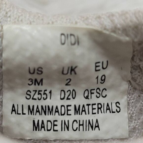 Stride Rite White and Pink Heart Baby Shoes - Picture 10 of 10